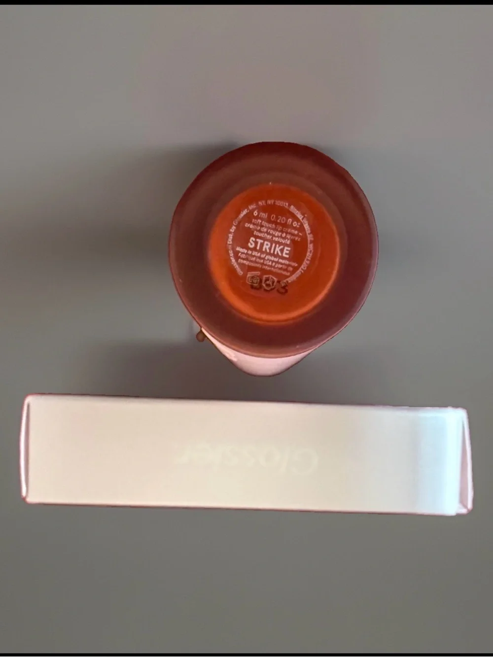 Glossier GSuit Matte Liquid Lip Creme,Flip/Strike 0.2 fl oz price for 1 lipstick